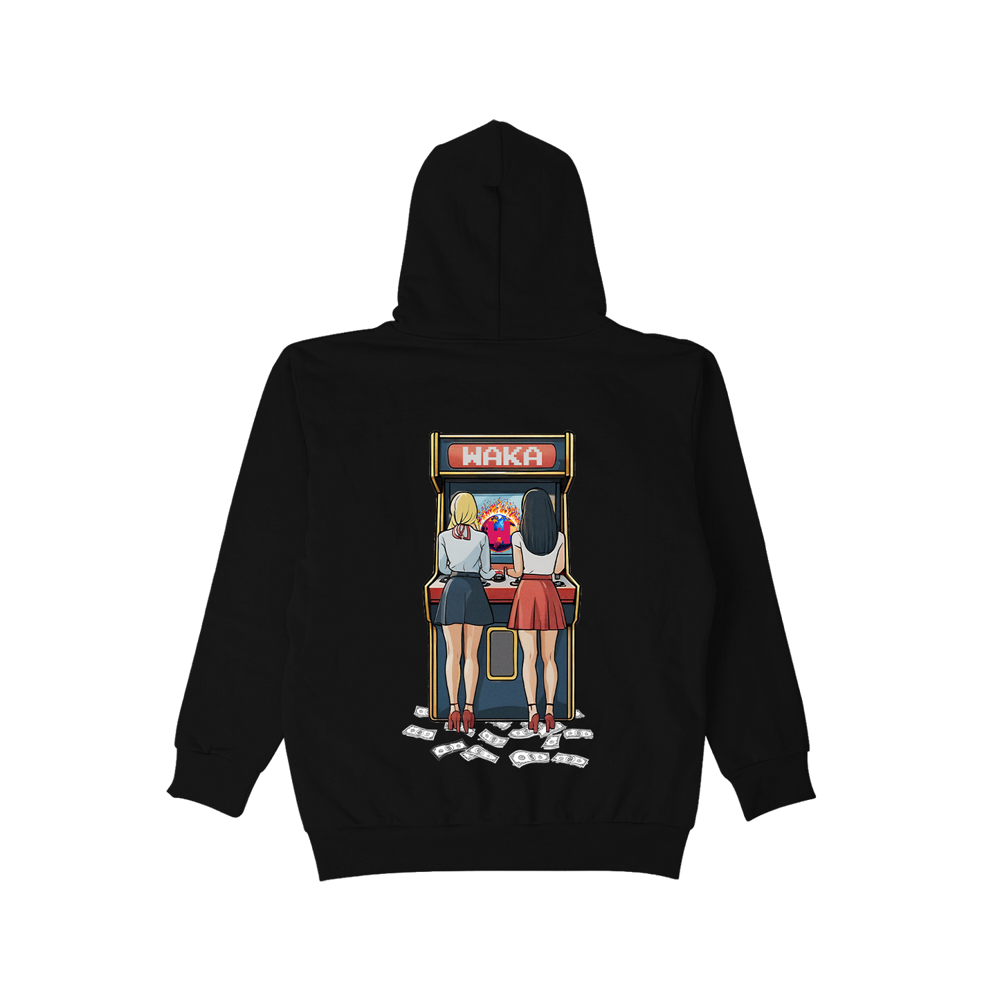 ARCADE HOODIE - BLACK